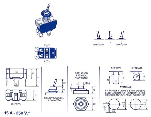 MAGNETI MARELLI 000000000435 Switch (both sides, Left, Right)
